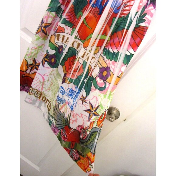 OCEAN BREEZE Women/Girl/Teen Summer Dress - Stretchy/Knee Length Size Large NWT - Picture 7 of 15